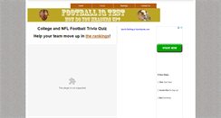 Desktop Screenshot of footballiqtest.com